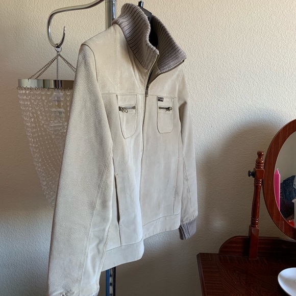 Donating Soon Suede Moto Jacket - Picture 3 of 14